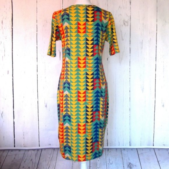 NWT Colorful LulaRoe Julia Medium - Picture 6 of 8